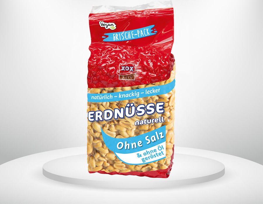900g XOX Erdnsse naturell
