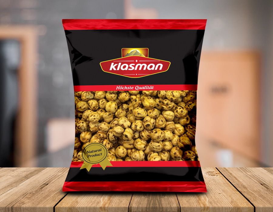 GELBE KICHERERBSEN GERSTET
