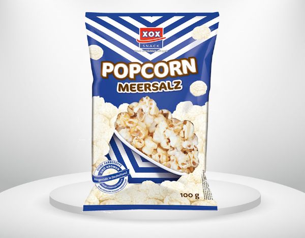 100g XOX Popcorn Meersalz